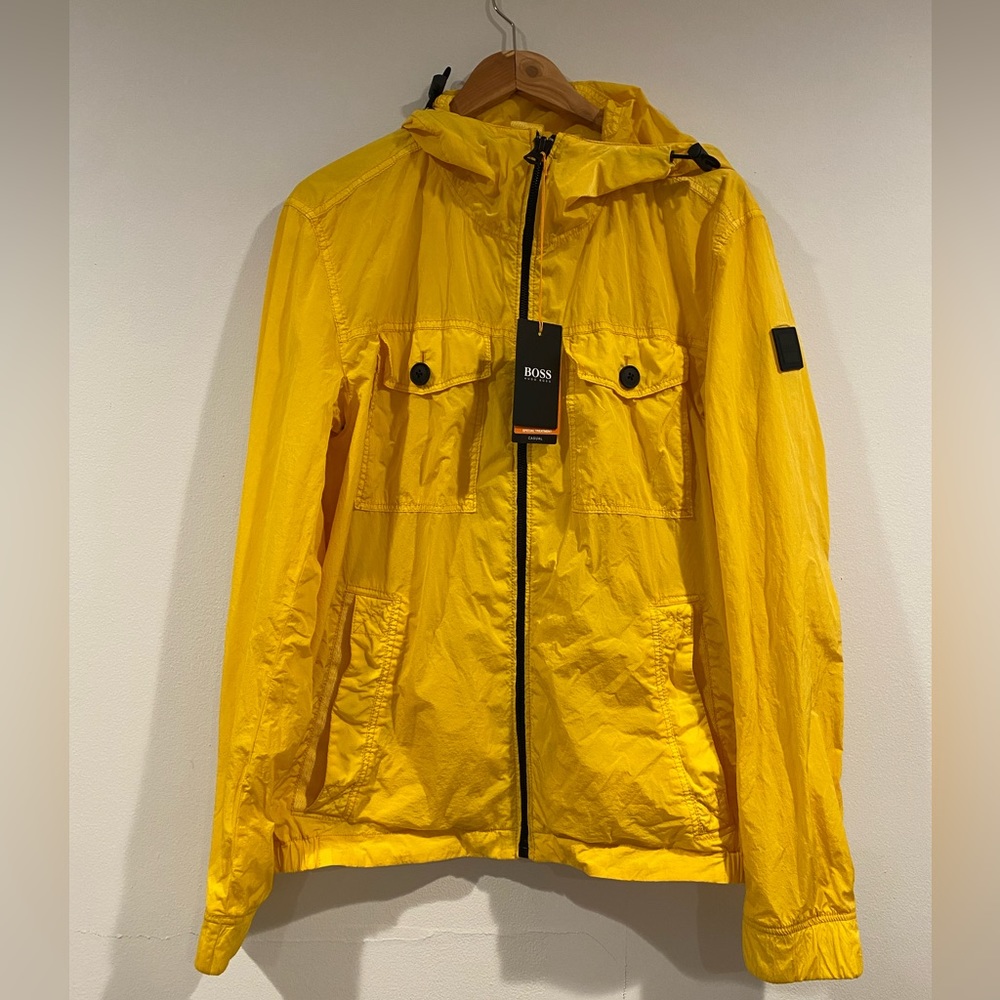 Hugo Boss Unisex Odear Garmet - Regular Fit - Yellow